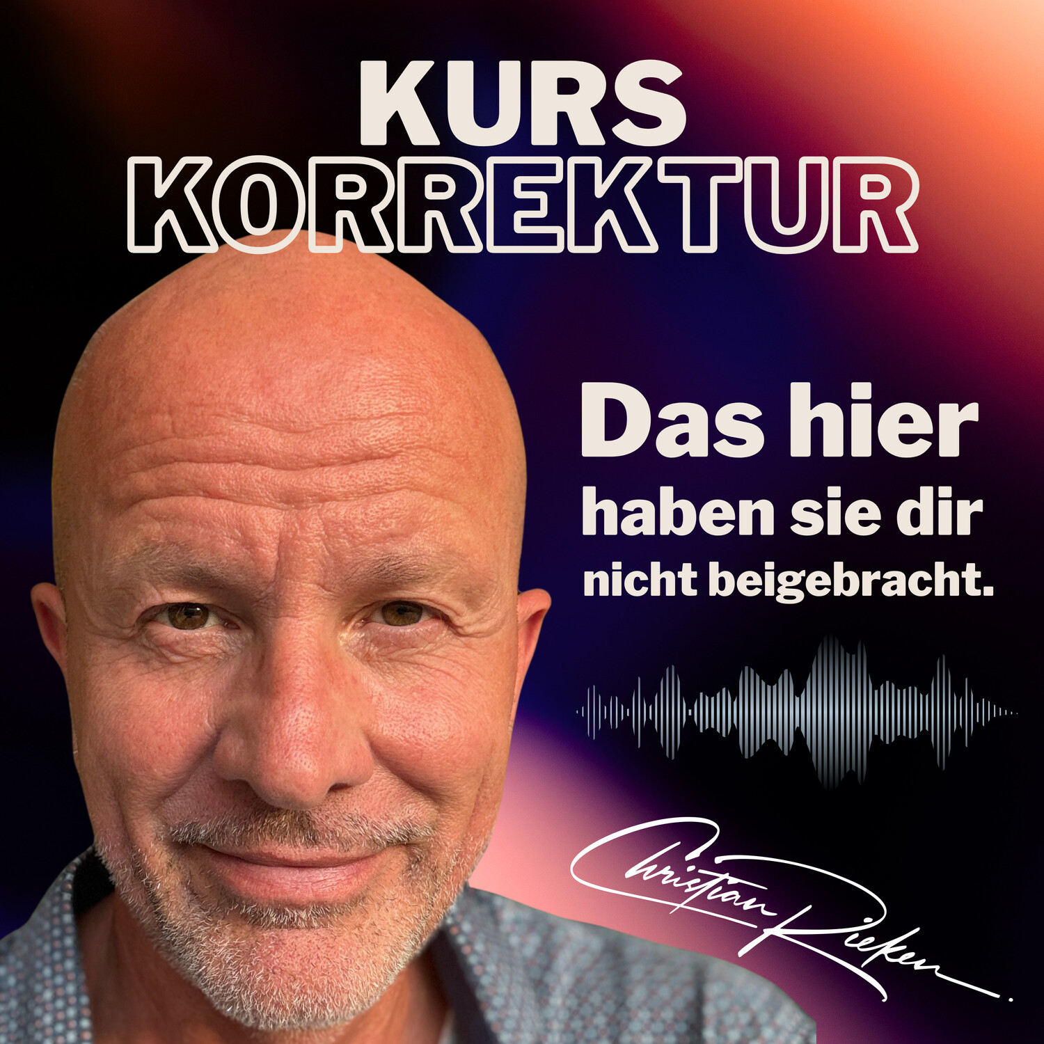 Podcast-Cover Kurskorrektur